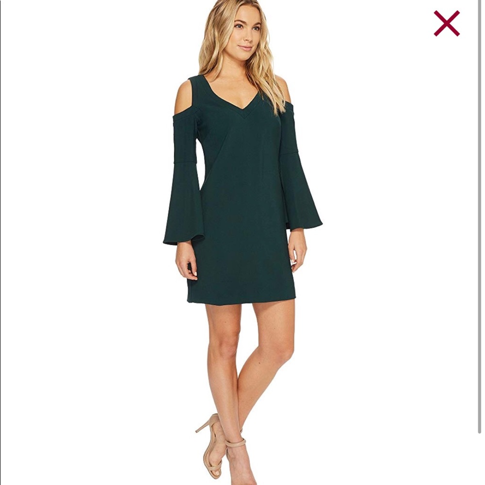 Trina Turk Radner Hunter Green Dress